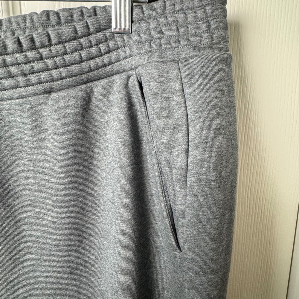 Pact Sweatpants Womens XXL Grey Wide Leg Split Hem Athleisure Loungewear - Picture 2 of 9